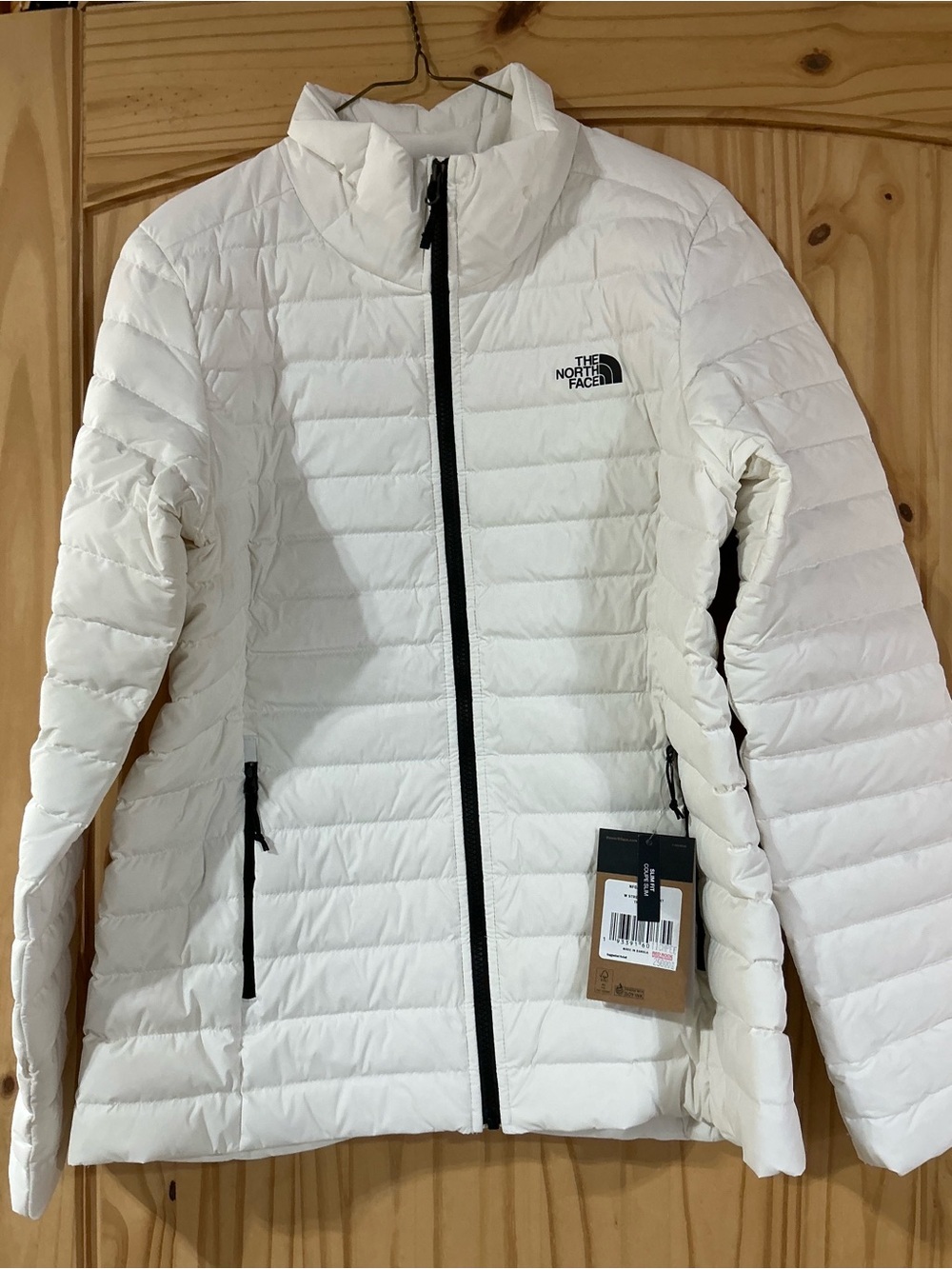 The North Face Women's White Quilted Down Puffer Jacket - NWT
